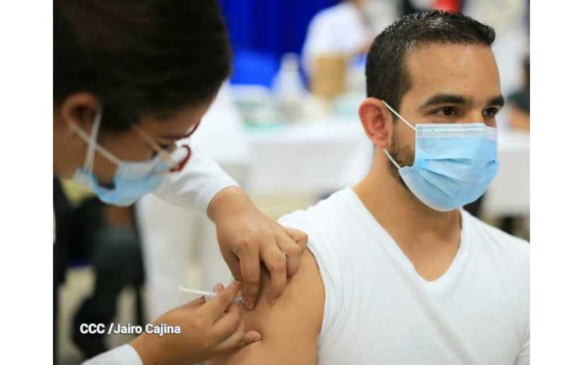 68% de la población se ha vacunado contra la Covid-19 en Nicaragua