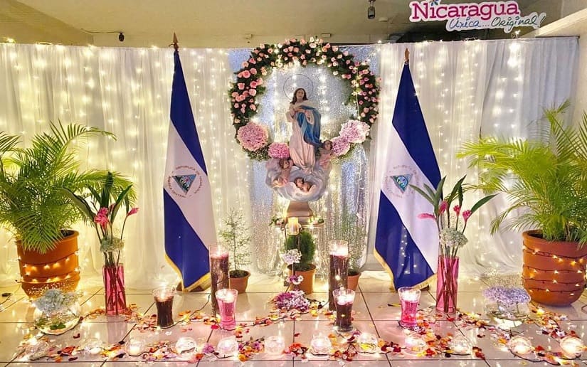 Embajada de Nicaragua celebra La Purísima en Costa Rica