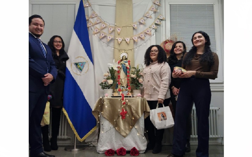 Nicaragua celebra la Purisima en Ginebra, Suiza