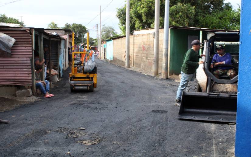 Alcaldía de Managua sobrepasa meta del Programa Calles para el Pueblo