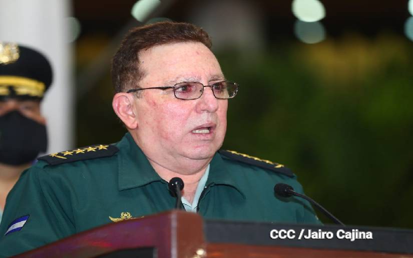 General Julio César Avilés destaca compromiso patriótico del Ejército de Nicaragua