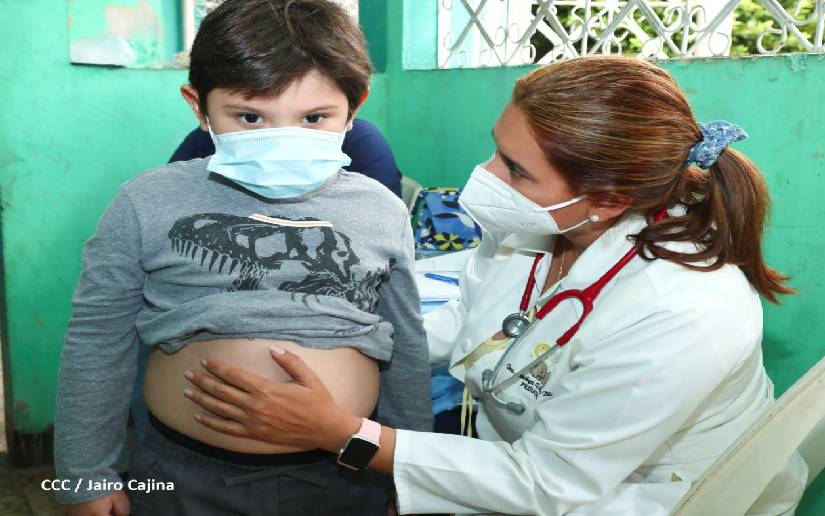 Feria de atención integral a la salud llega al barrio Recreo Norte en Managua