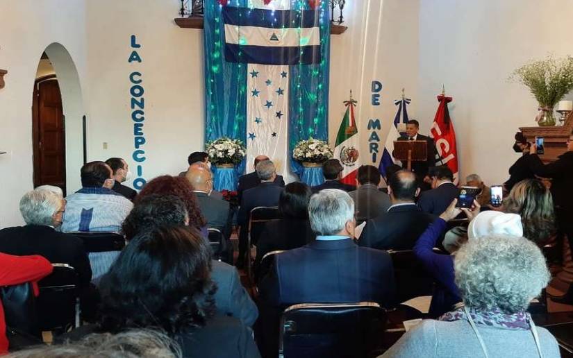 Embajada en México celebró la tradicional Purísima