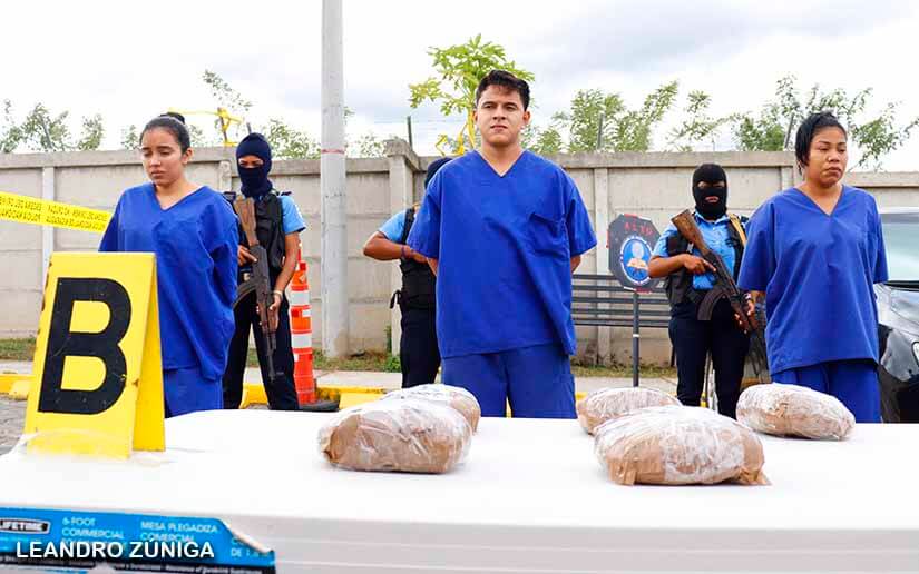 Policía Nacional incauta 6 kilos de cocaína y 10 libras de marihuana