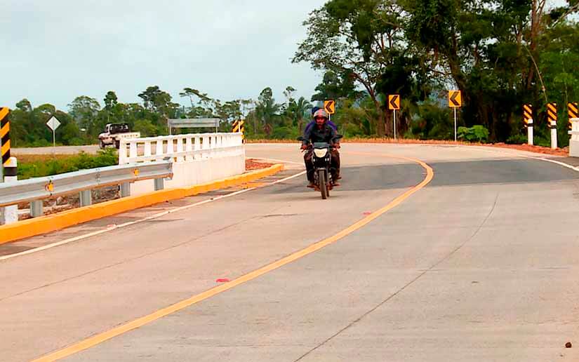 Gobierno Sandinista inaugura segunda fase de carretera Rosita-Sahsa