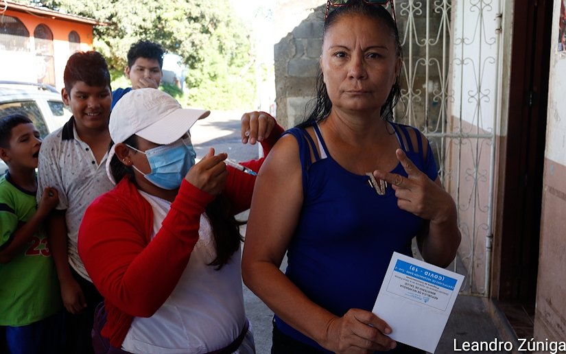 Managua: Continúa vacunación voluntaria contra la Covid-19