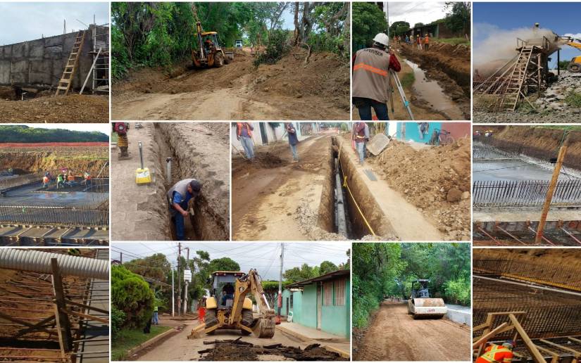 Enacal avanza en un 80% obras de saneamiento en Rivas