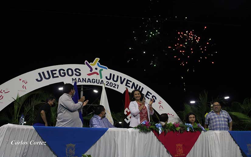Alcaldía de Managua realiza clausura de Juegos Juveniles 2021