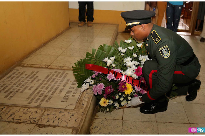 Conmemoran 222 aniversario del natalicio del General de División José Dolores Estrada