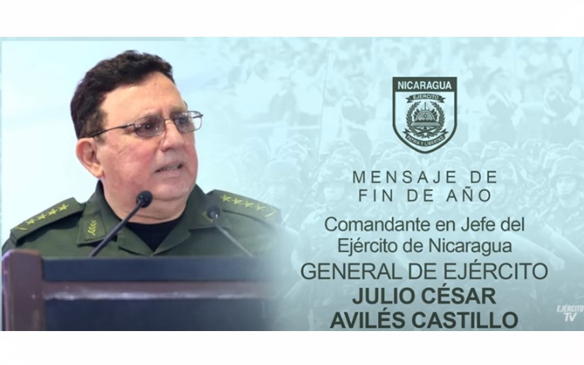Mensaje de fin de año del Comandante en Jefe del Ejército de Nicaragua