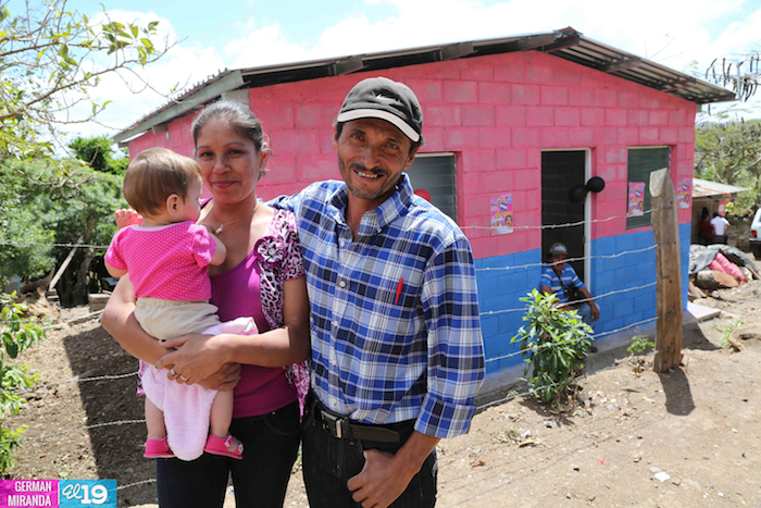 Familias de Jinotega ven restituido derecho a vivir dignamente