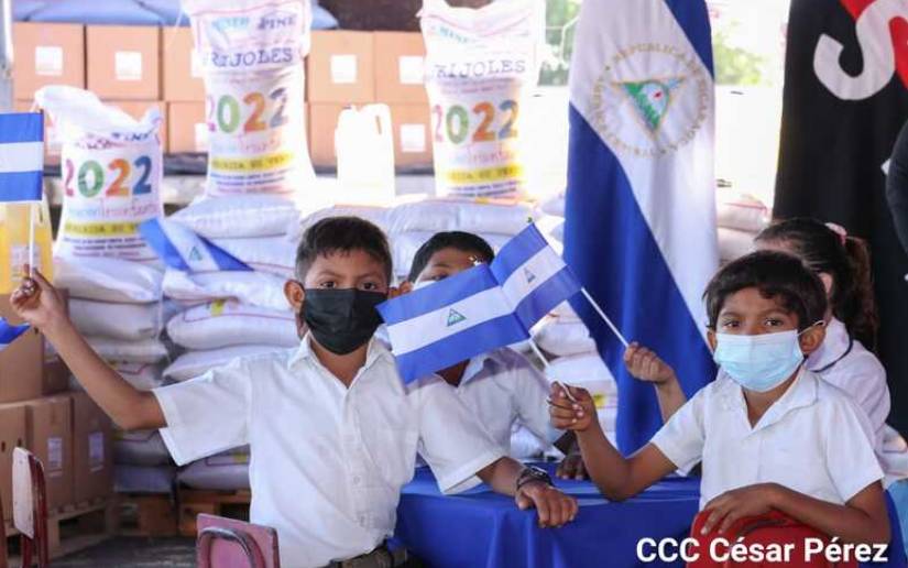 Salen primeras caravanas con merienda escolar hacia municipios de Nicaragua
