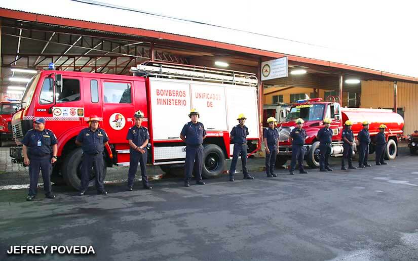 Estos son los equipos para la nueva estación de bomberos en Totogalpa, Ocotal