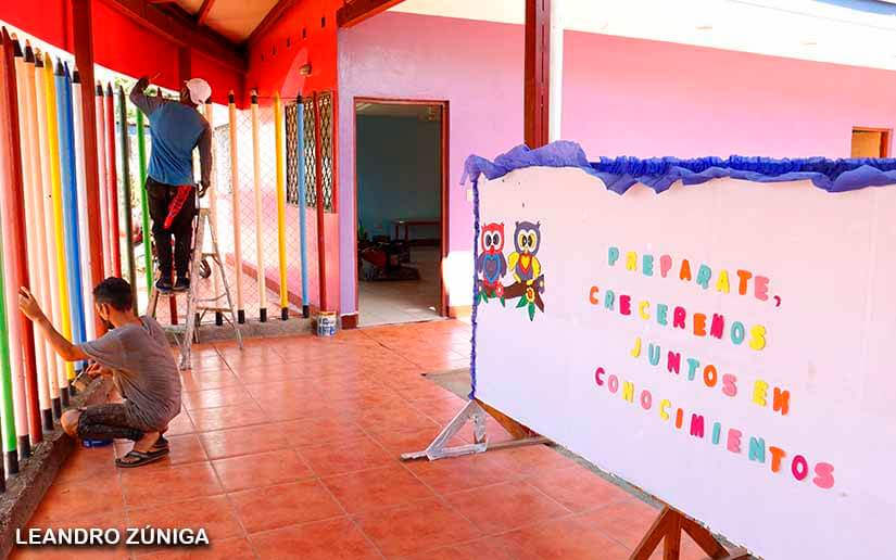 Alcaldía de Managua continúa remozamiento de Centros de Desarrollo Infantil