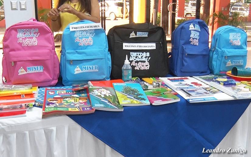 Mined iniciará traslado de paquetes escolares y maletines para docentes 