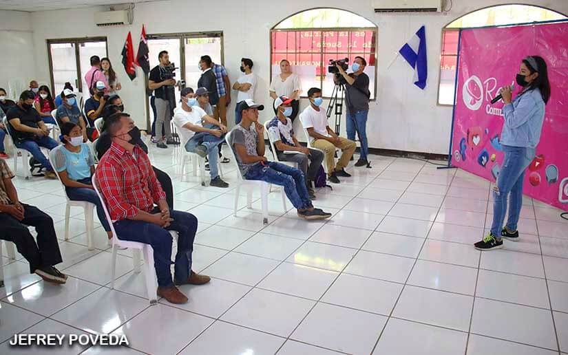 Jóvenes de Managua reciben capacitación “Innova y Crea”