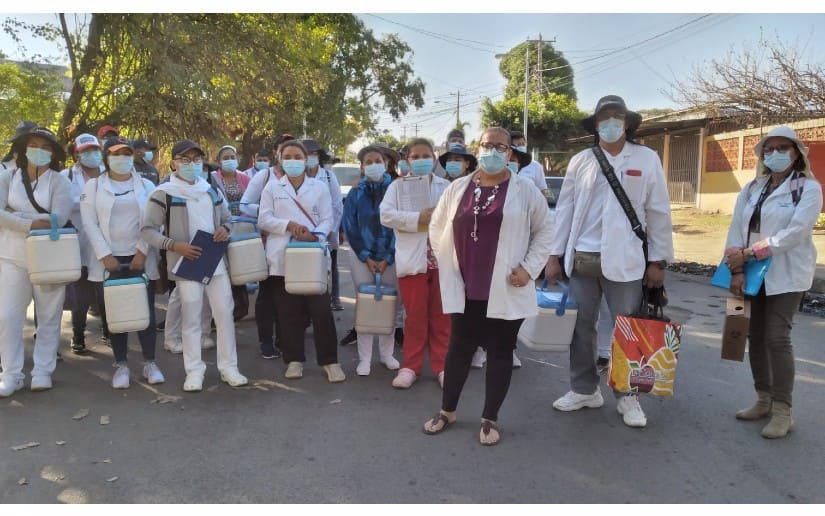 Nicaragüenses continúan completando los esquemas de vacunación contra el coronavirus