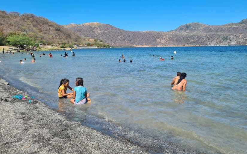 Xiloá, el espacio preferido de las familias para la recreación 