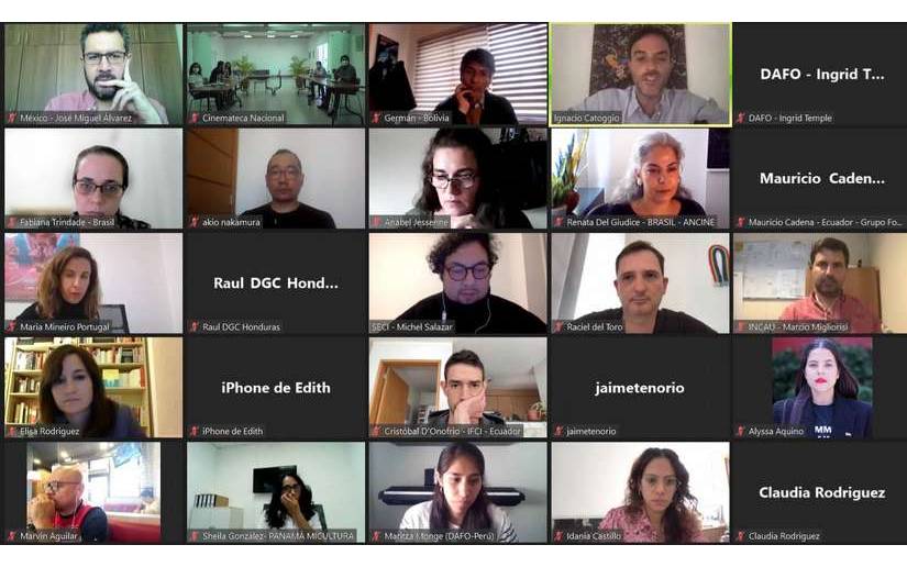 Cinemateca Nacional en reunión informativa de la CAACI