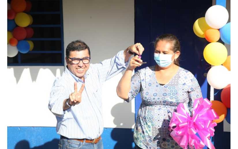 Alcaldía de Managua entrega vivienda digna en barrio 19 de Julio