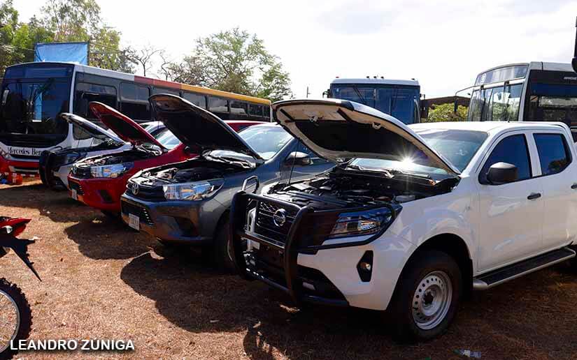 Gobierno de Nicaragua entrega nueva flota vehicular a centros tecnológicos