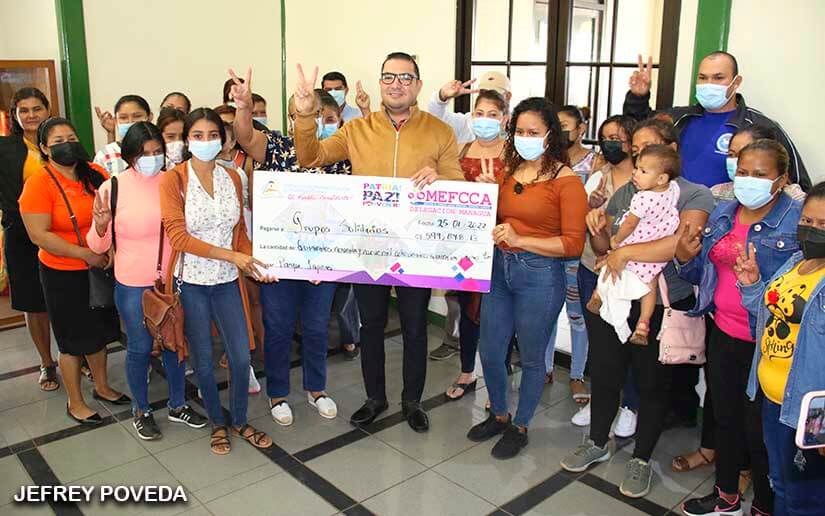 Gobierno de Nicaragua capitaliza a pequeños emprendimientos de Managua
