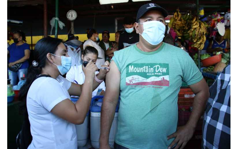 Amplia jornada de vacunación contra la Covid-19 en Ciudad Sandino