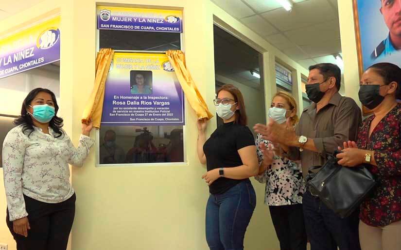 Relanzan Comisaría de la Mujer en San Francisco de Cuapa