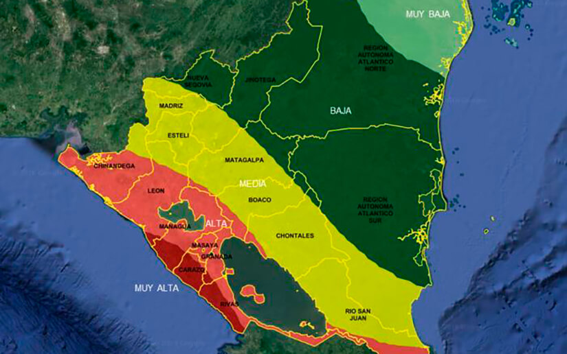 Gobierno de Nicaragua trabaja en la actualización mapas interactivos