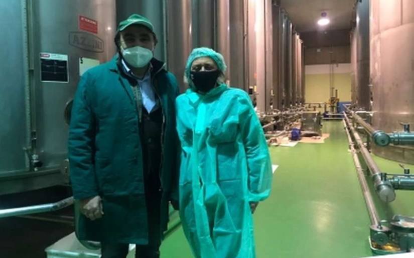 Embajadora de Nicaragua visitó empresa agroindustrial en Italia