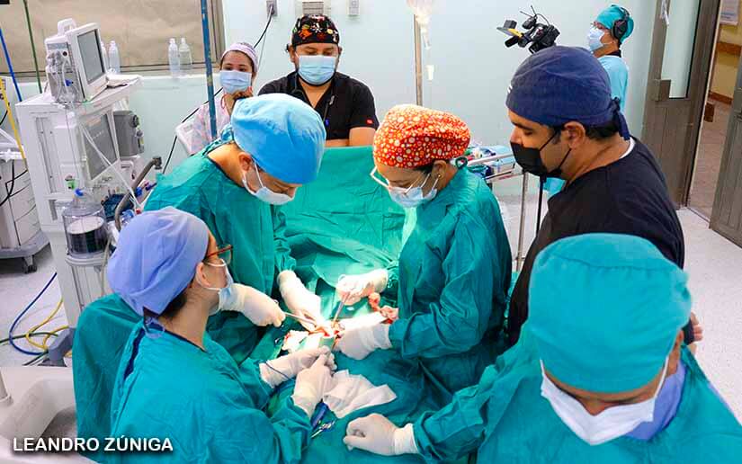 Realizan jornada de cirugías en el Hospital Alemán Nicaragüense