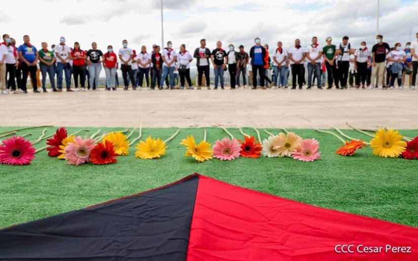 Juventud conmemora 88 años del tránsito a la inmortalidad del General Sandino