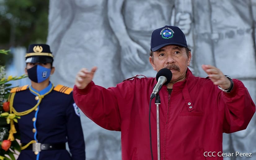 Comandante Daniel Ortega: “En una guerra pierde la humanidad”