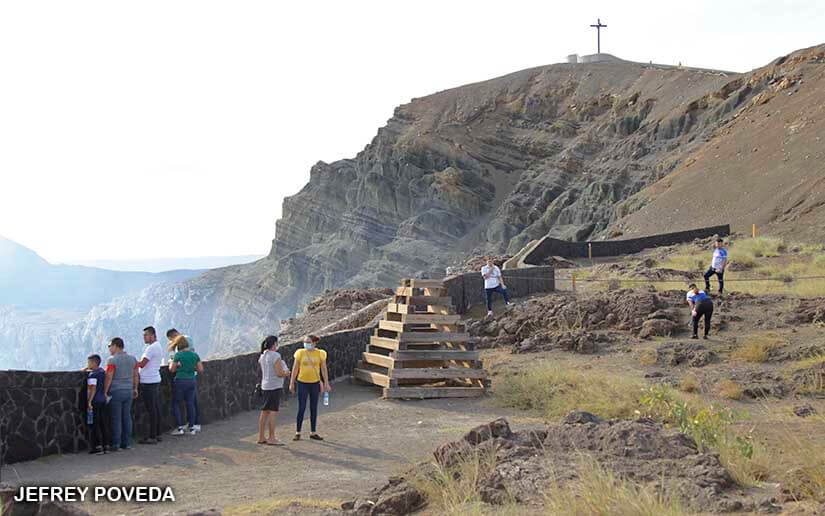 Imponente Volcán Masaya es imán para turistas nacionales y extranjeros