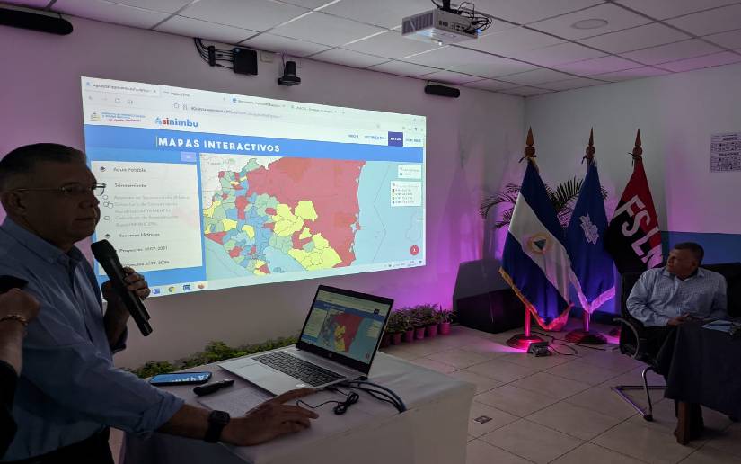 Nicaragua ya cuenta con nuevo mapa interactivo de agua y saneamiento