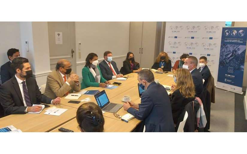 Embajada de Nicaragua en Bélgica en encuentro con representantes de El PAcCTO 