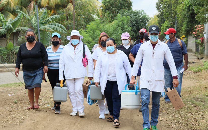 Vacunación voluntaria casa a casa contra la Covid-19 llega a Ticuantepe