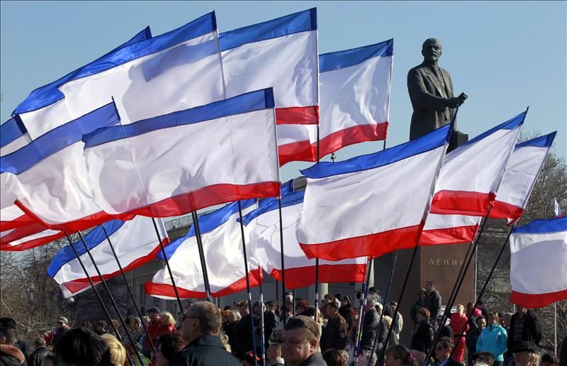 Ucrania: Miles de personas participan en mítines para apoyar la posición de Rusia