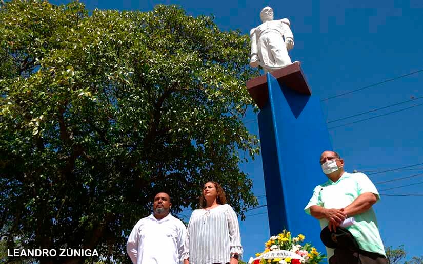  Alcaldía de Managua rinde homenaje al General José Dolores Estrada