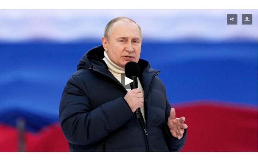 Putin destaca objetivo de liberar a la gente del sufrimiento y genocidio