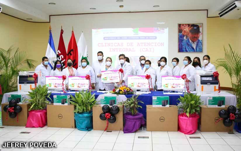 Minsa recibe donación de computadoras para las clínicas de infectología
