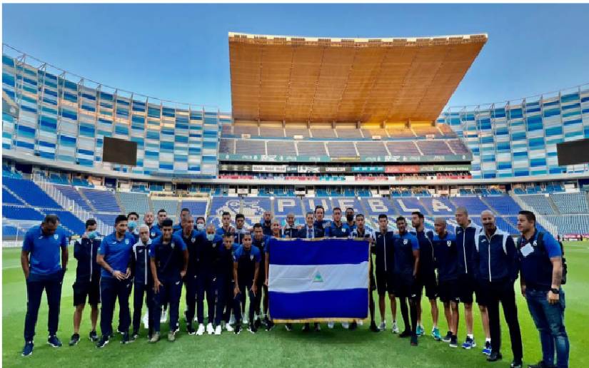 Embajada de Nicaragua en México apoya a la Selección Nacional de Fútbol