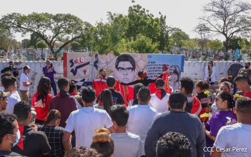 Juventud Sandinista celebra natalicio del poeta revolucionario Leonel Rugama