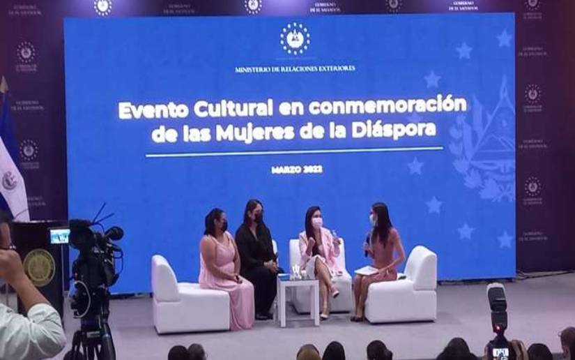 Embajada de Nicaragua en El Salvador conmemora a las mujeres de la Diáspora