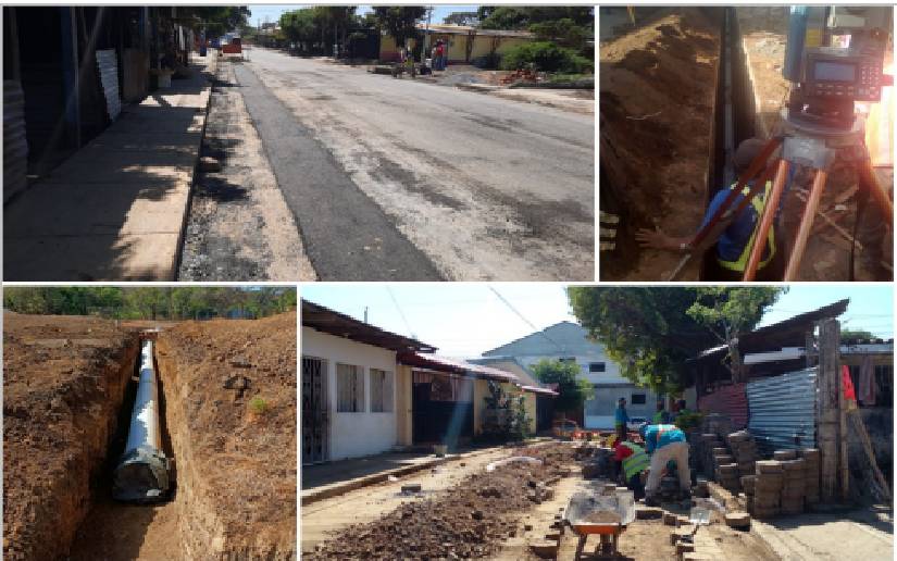 Enacal avanza en proyecto de saneamiento en Rivas