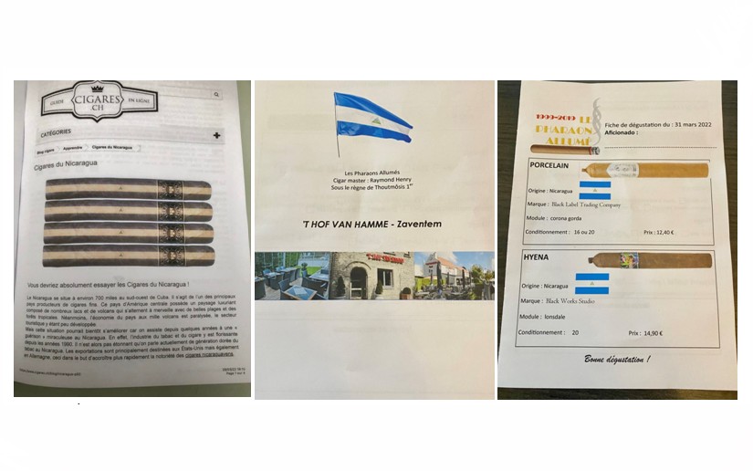 Puros nicaragüenses liderando en mercado belga 