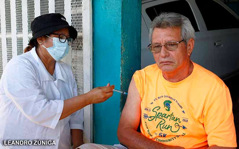 Continúa vacunación contra la Covid-19 en los barrios orientales de Managua