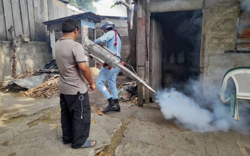 La lucha antiepidémica no se detiene en los barrios de Managua