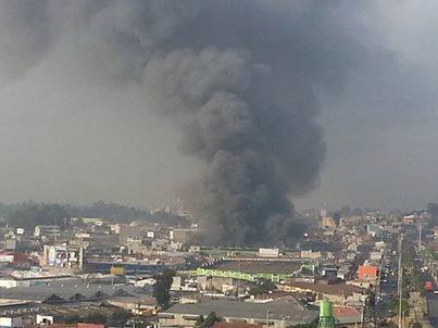 Incendio consume 6.000 comercios en principal mercado de Guatemala