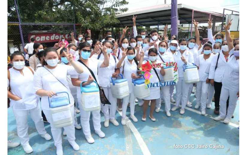 Nicaragua alcanzó más del 100% de cumplimiento en la Jornada Nacional de Vacunación